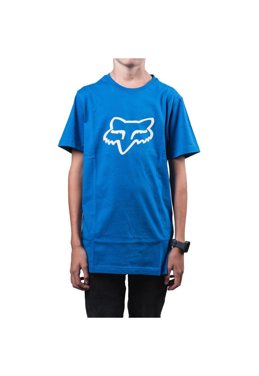 Polera Lifestyle Niño Legacy Moth Azul Fox-0
