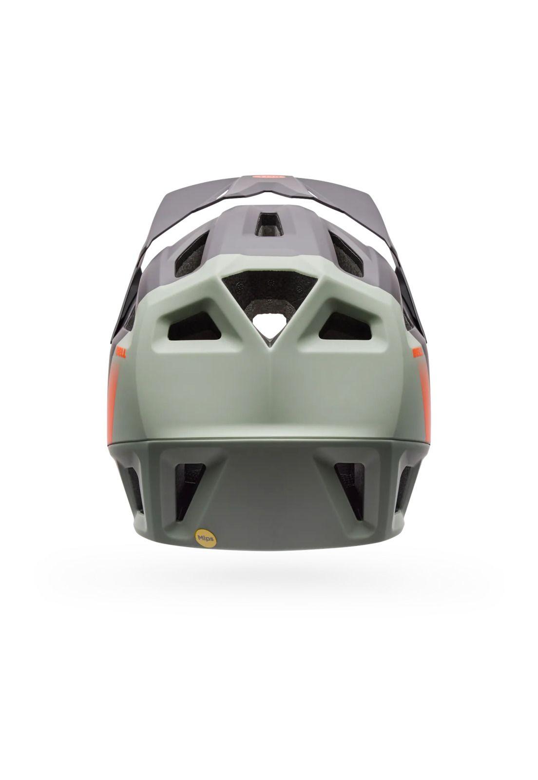 Casco Bicicleta Full-Air Mips Ratio Verde/Negro Bell-3