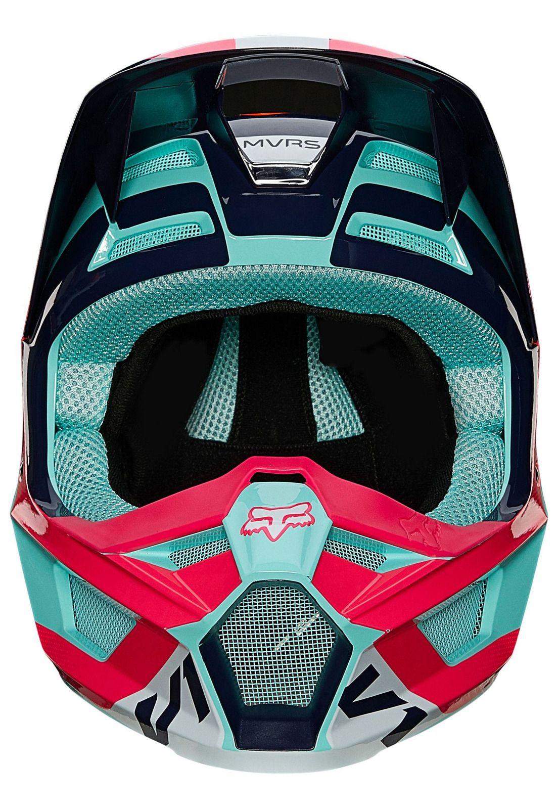Casco Moto V1 Niño Voke Aqua Fox-4