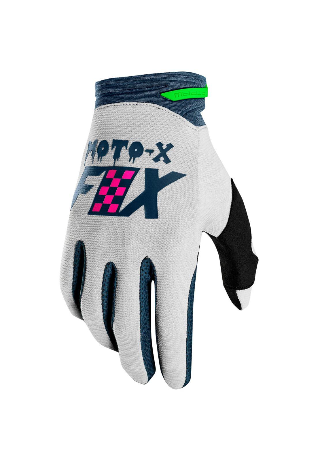 Guantes Moto Dirtpaw  Czar Gris Fox-0