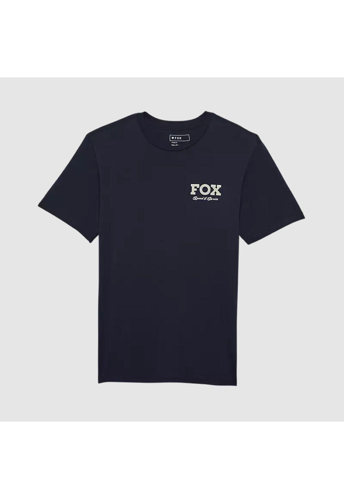 Polera Lifestyle Speed & Service Premium Azul Marino Fox-0