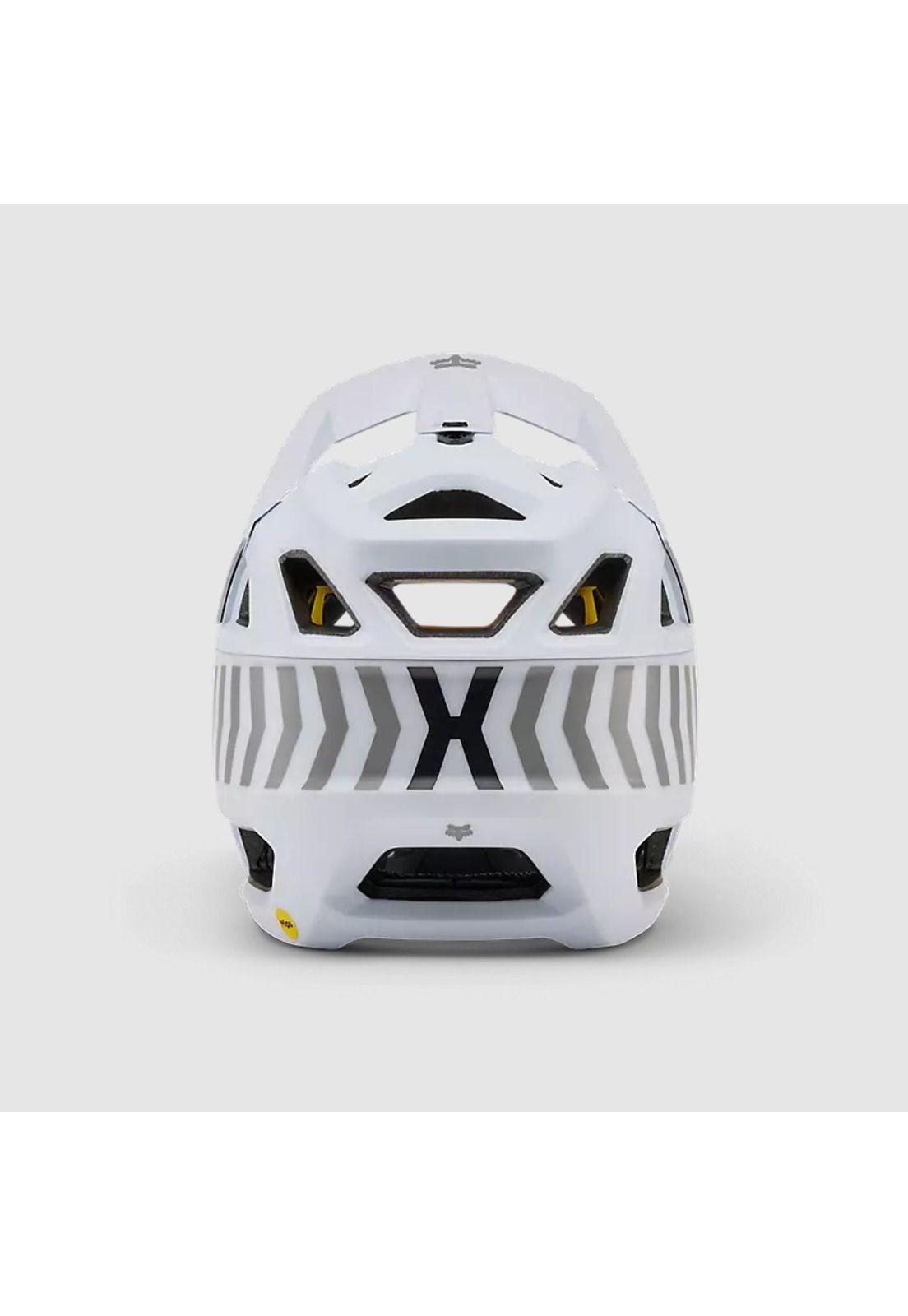Casco Bicicleta New Proframe Nace CE Blanco Fox-4