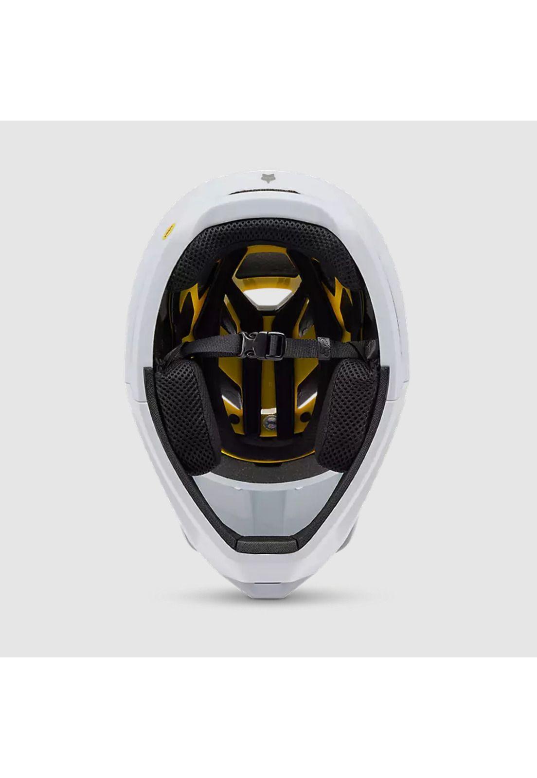 Casco Bicicleta New Proframe Nace CE Blanco Fox-5