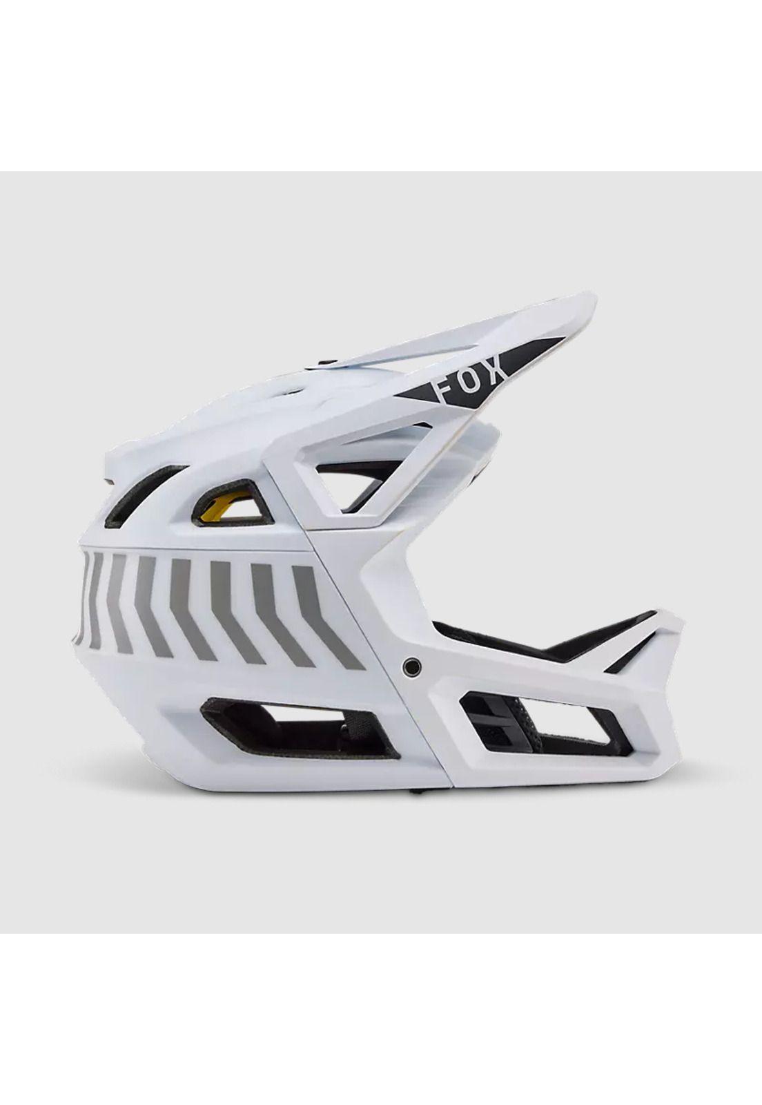 Casco Bicicleta New Proframe Nace CE Blanco Fox-1
