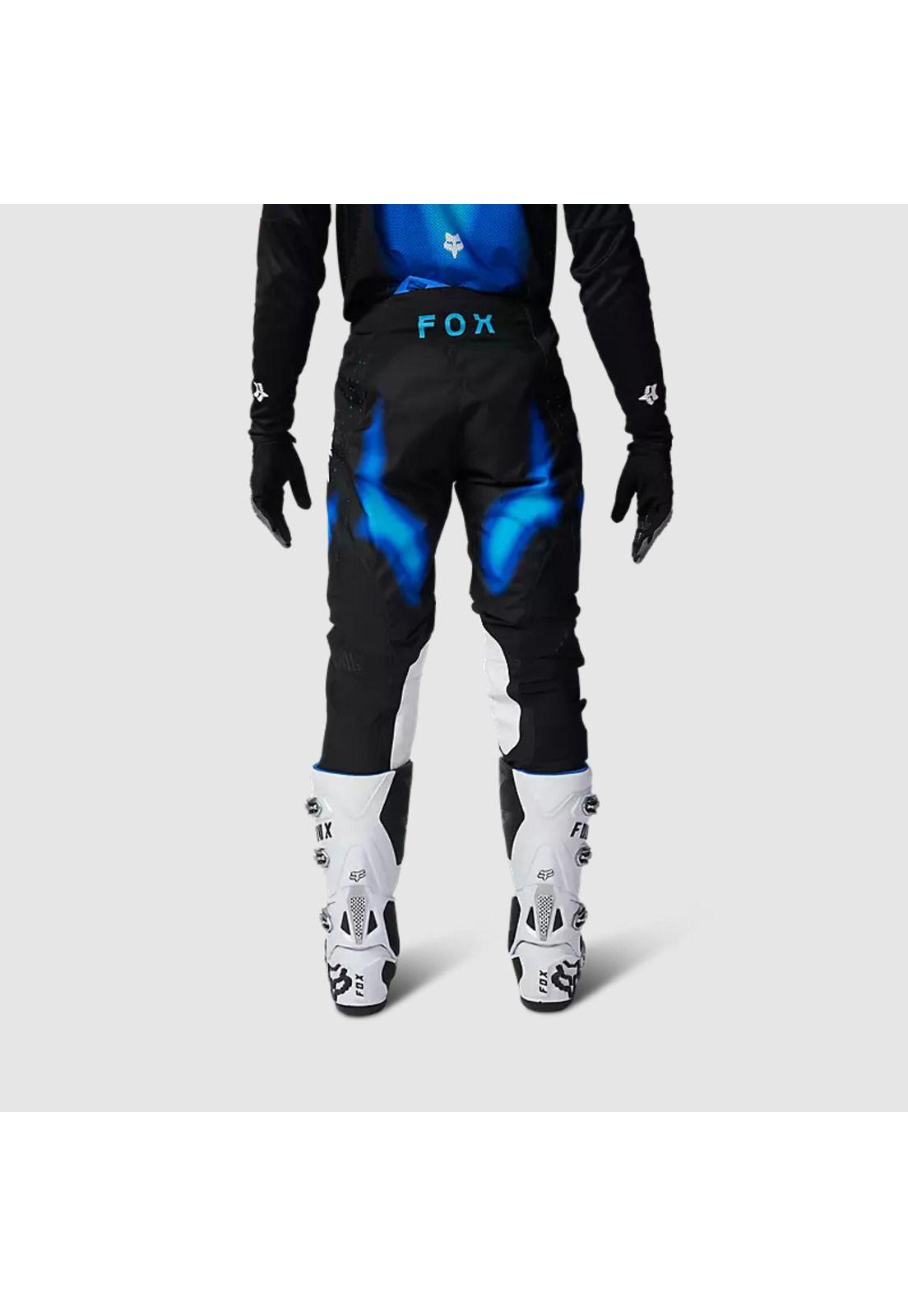 Pantalon Moto 360 Volatile Negro/Azul Fox-3