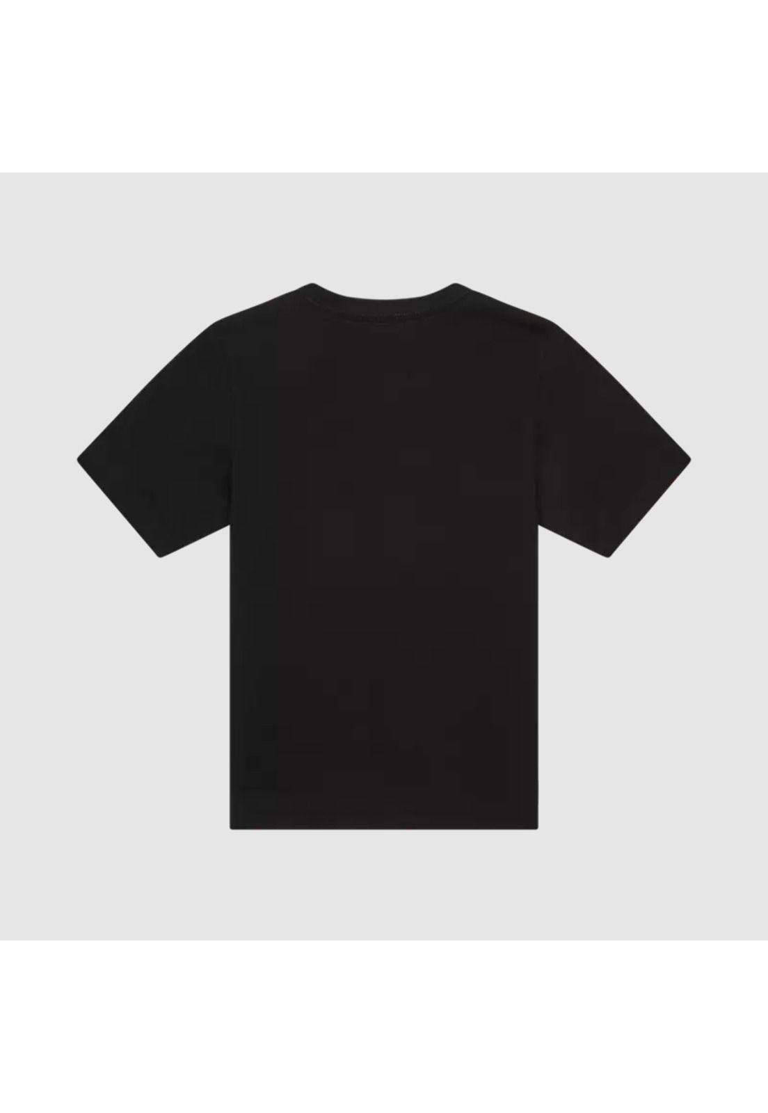 Polera Lifestyle Niño Bark Negro Fox-2