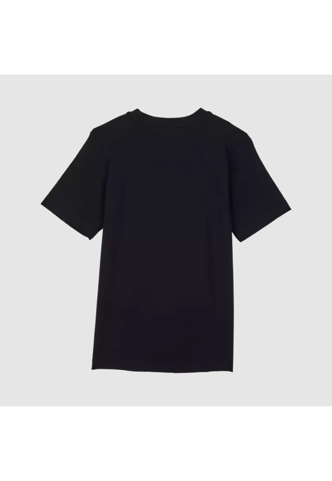 Polera Lifestyle Niño Intrude Premium Negro Fox-3