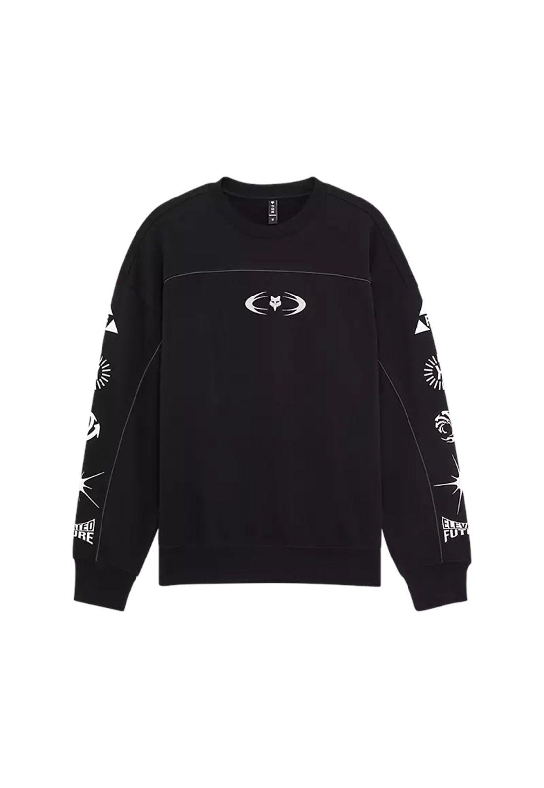 Poleron Lifestyle Oversize Image Cosmo Negro Fox-0