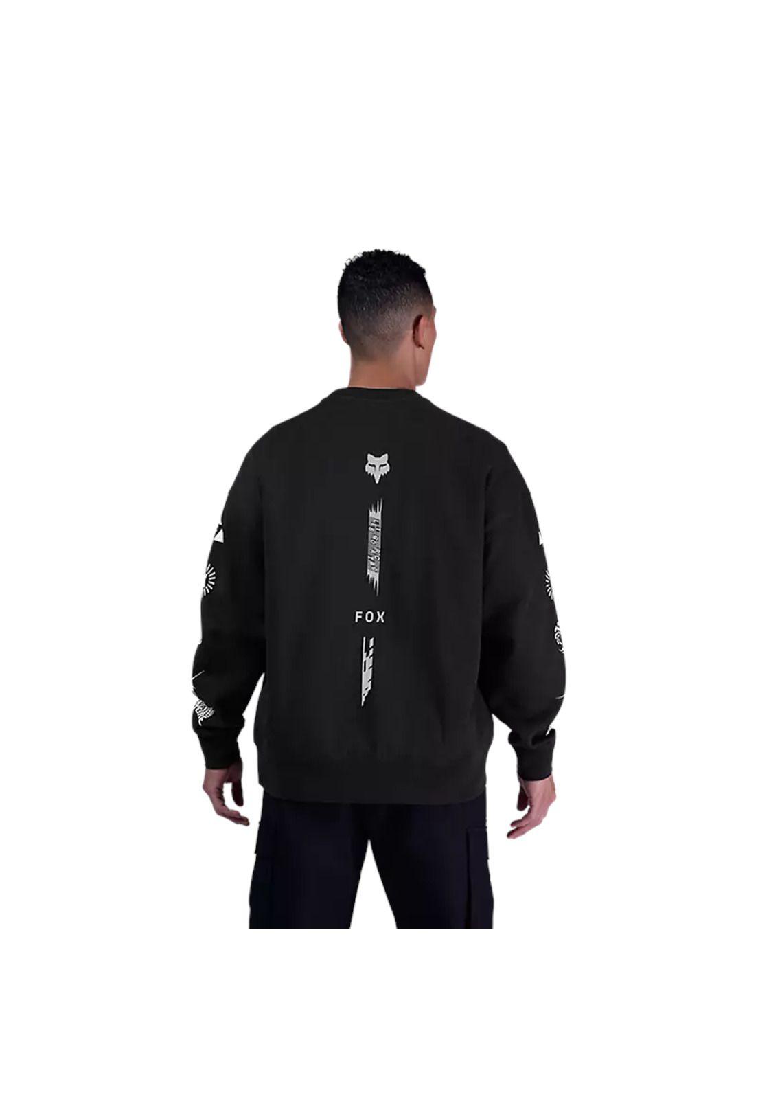 Poleron Lifestyle Oversize Image Cosmo Negro Fox-3