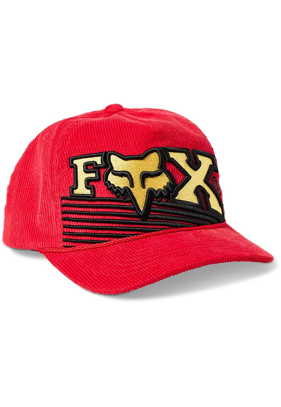 Gorro Jockey Lifestyle Burm Snapback Rojo Fox-0