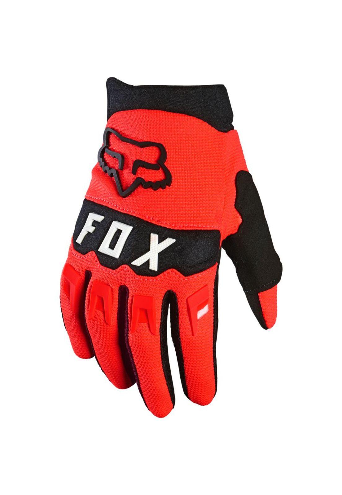 Guantes Moto Niño Dirtpaw Rojo Fox-0