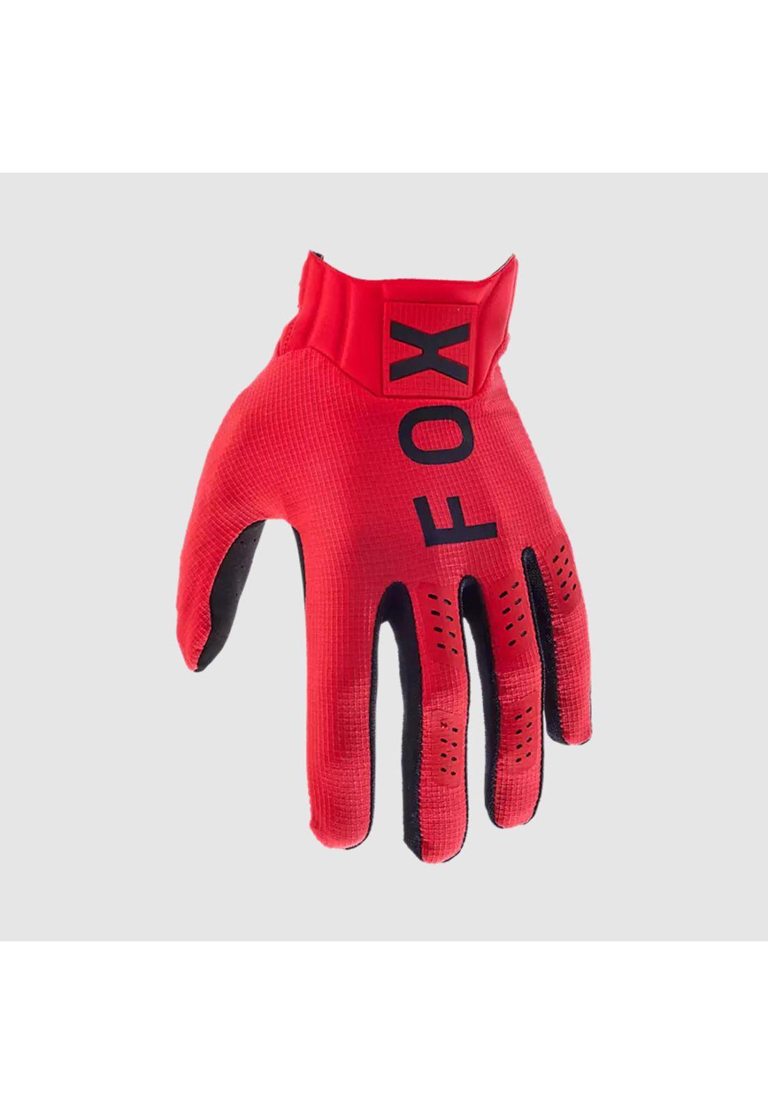 Guantes Moto Flexair Rojo/Negro Fox-0