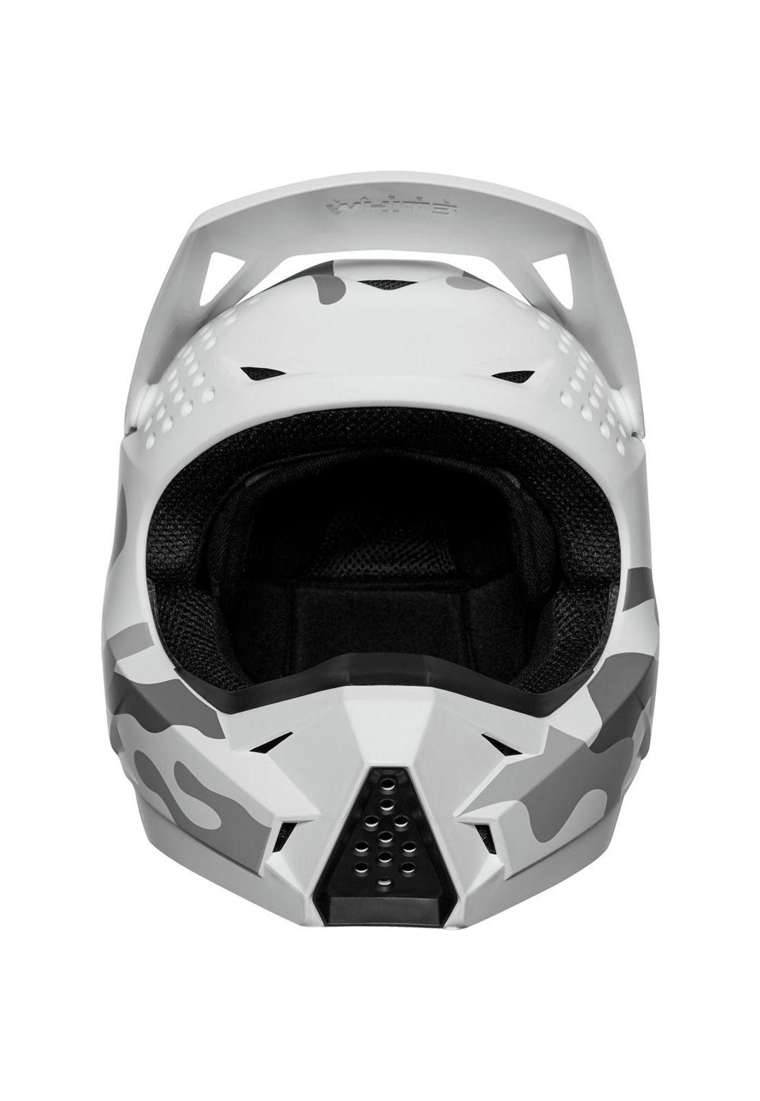 Casco Moto Niño Whit3 Label Camo Blanco Camo Shift-1