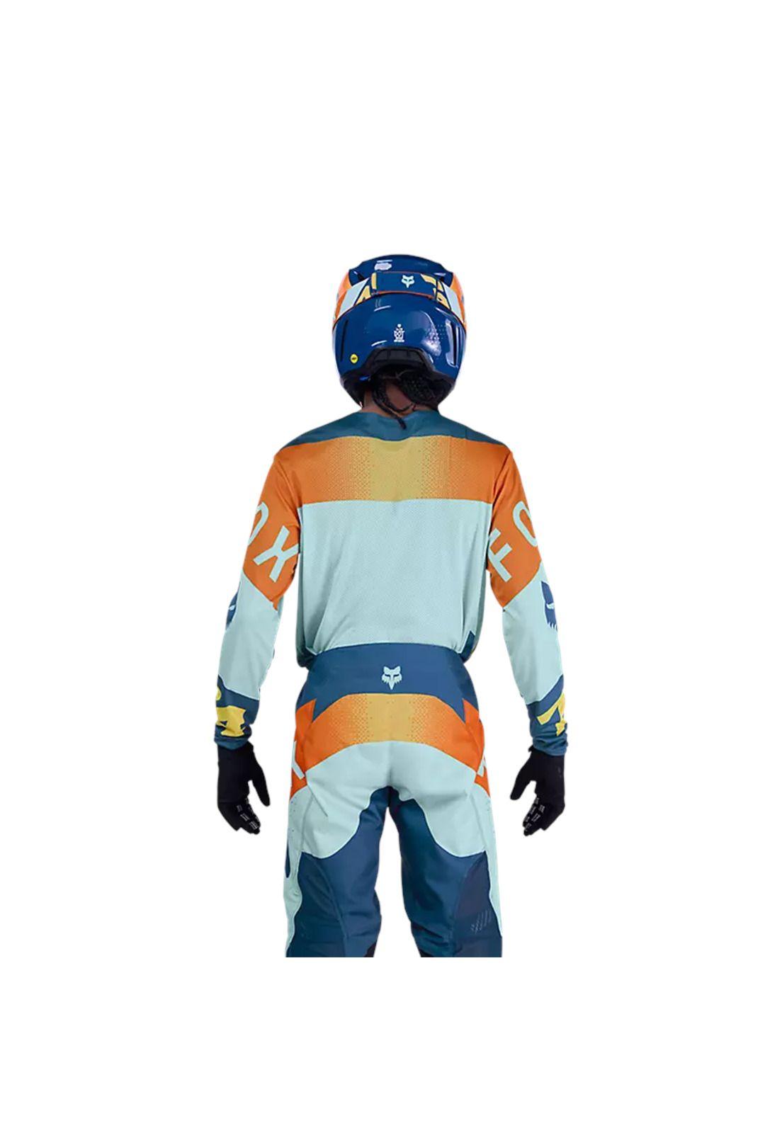 Polera Moto 360 Tine Azul Fox-3