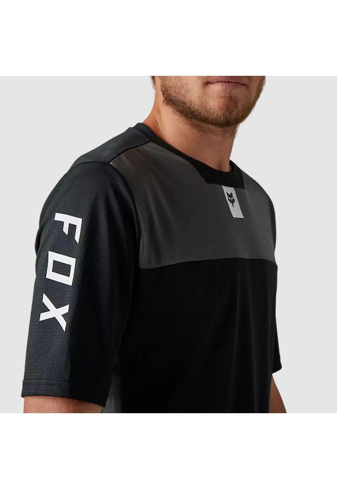 Polera Bicicleta Defend Negro Fox-4