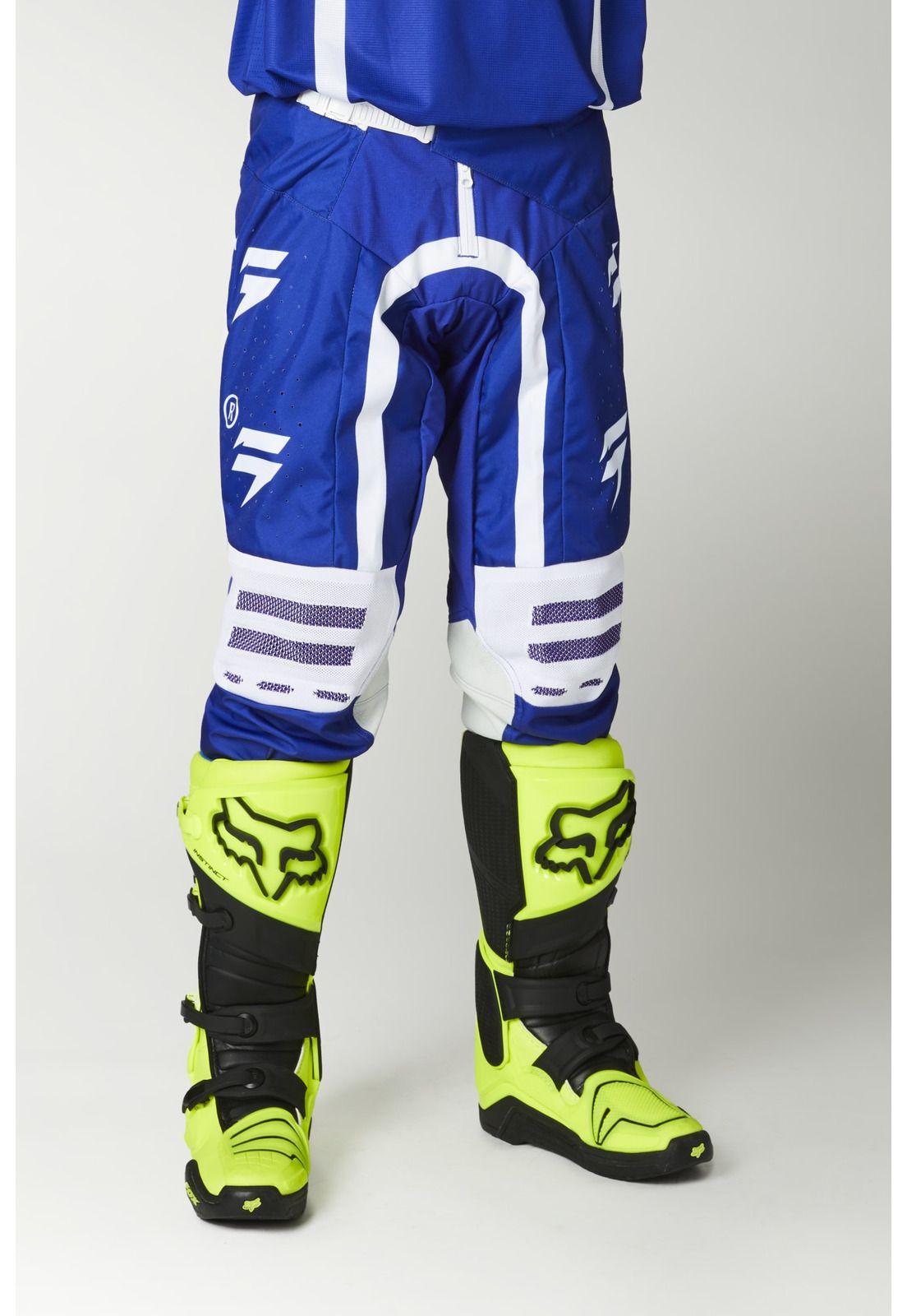 Pantalon Moto 3Lack Label Curv Azul Shift-3