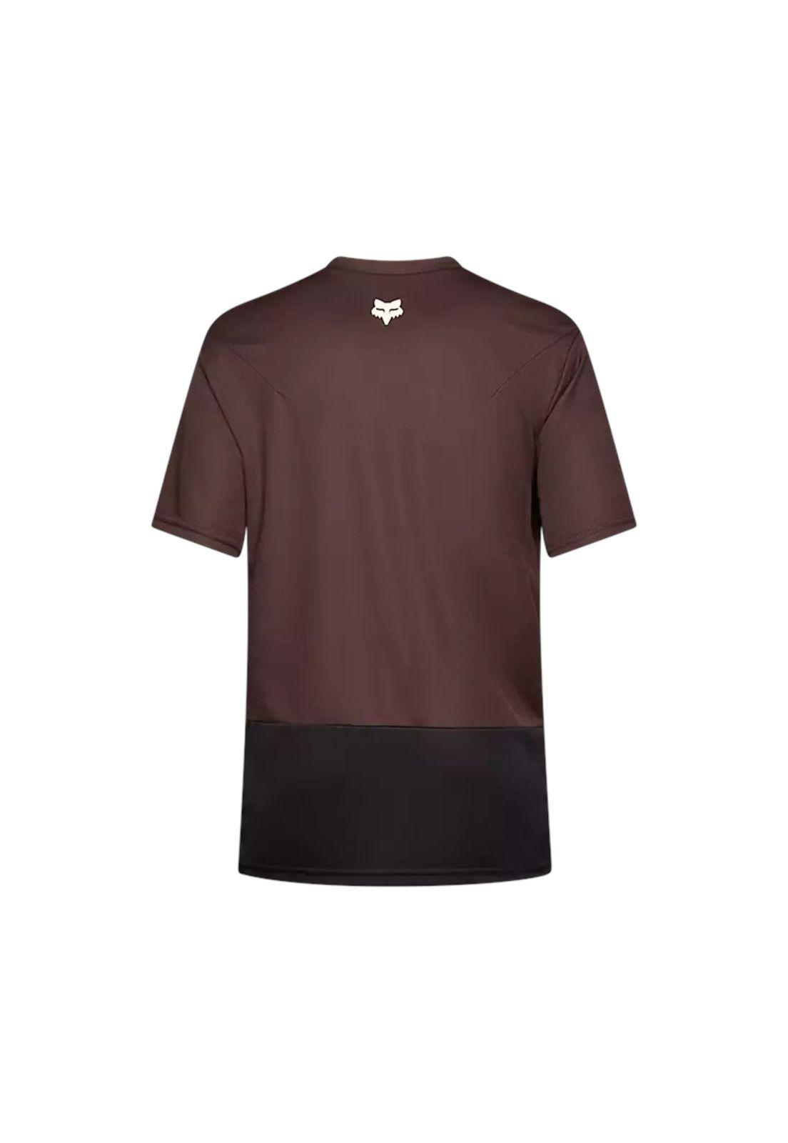 Polera Bicicleta Ranger Wordmark Café Fox-1