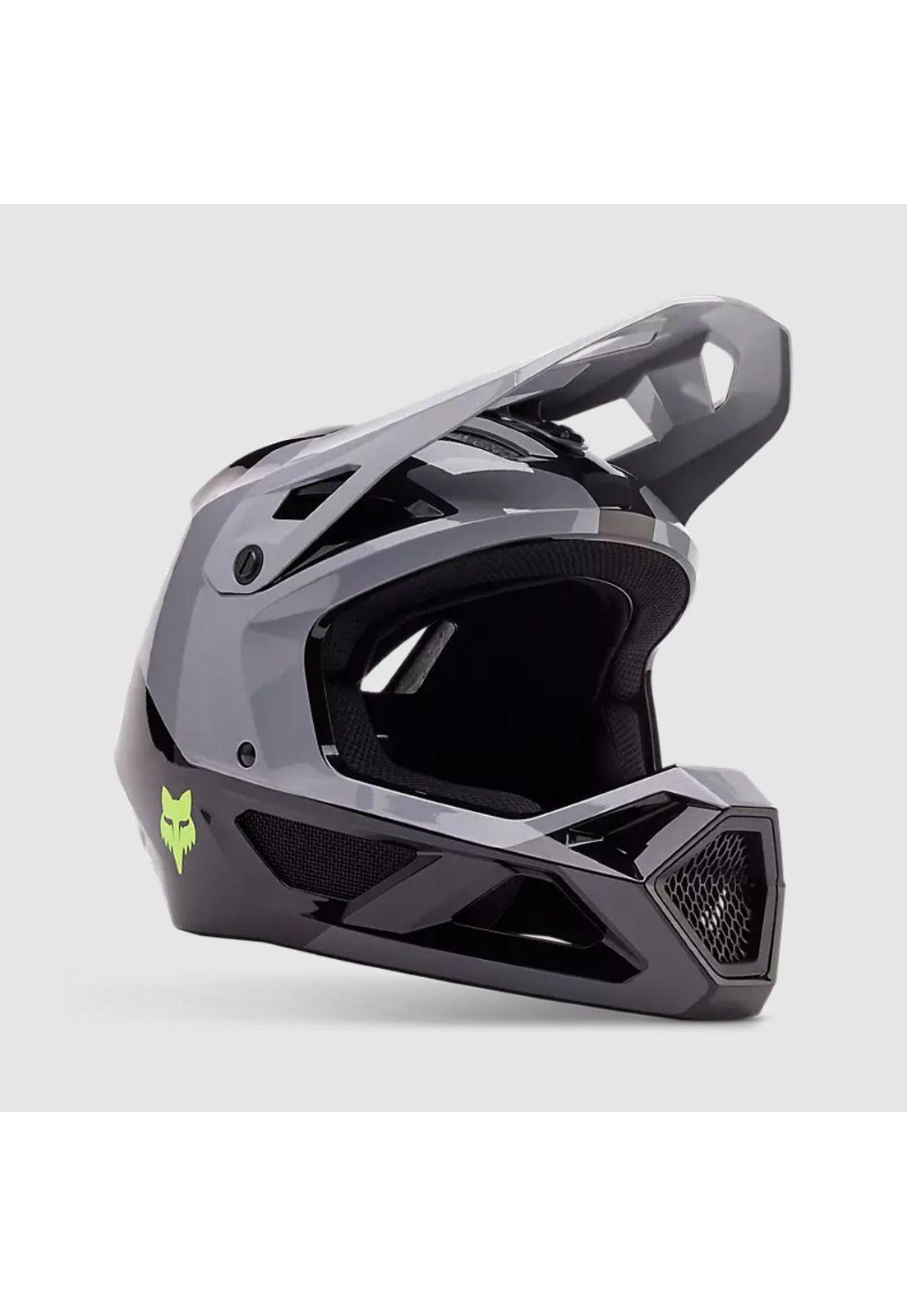 Casco Bicicleta Niño New Rampage Barge Gris Fox-0