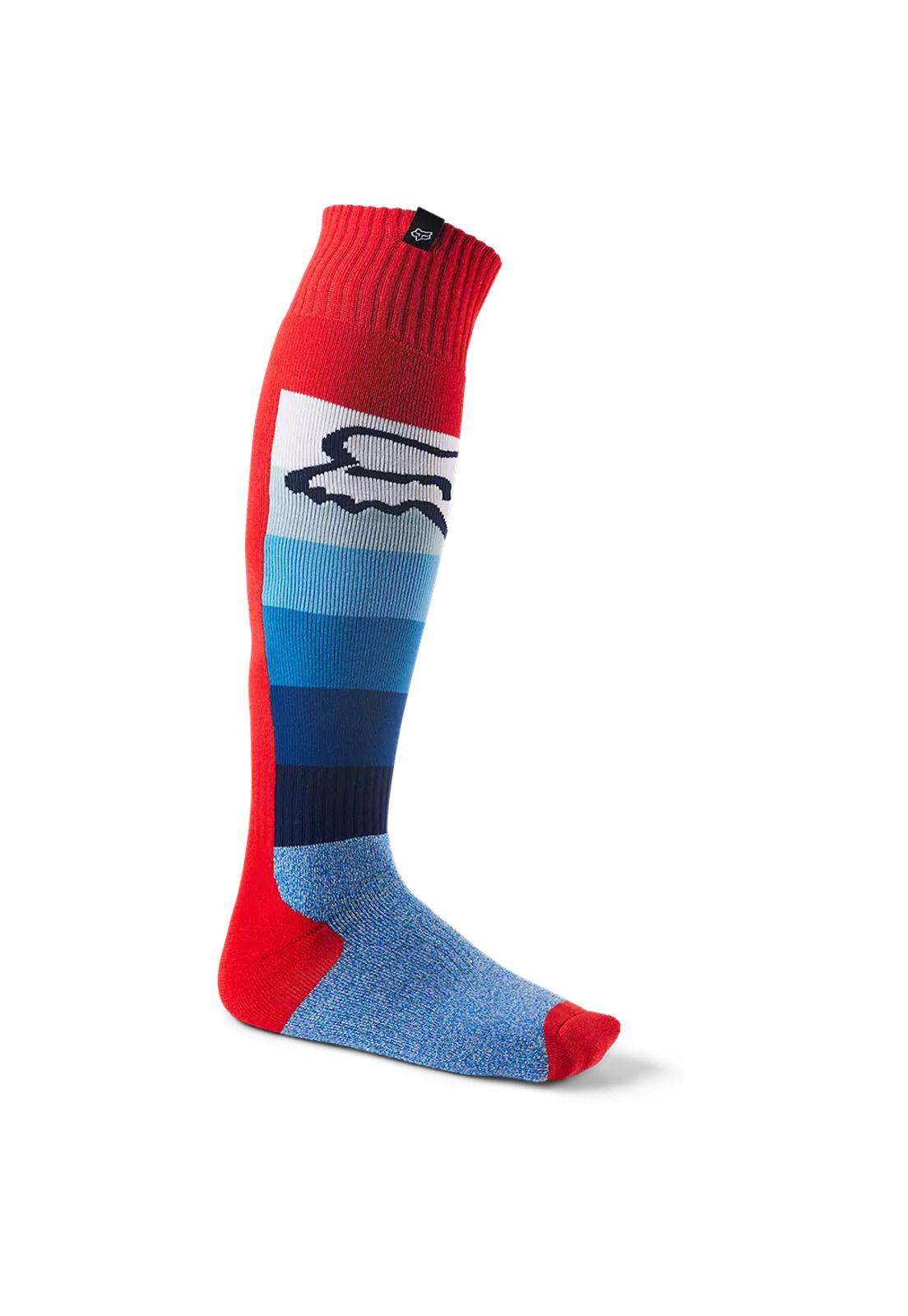 Calcetines Moto 180 Toxsyk Thick Rojo/Azul Fox-0
