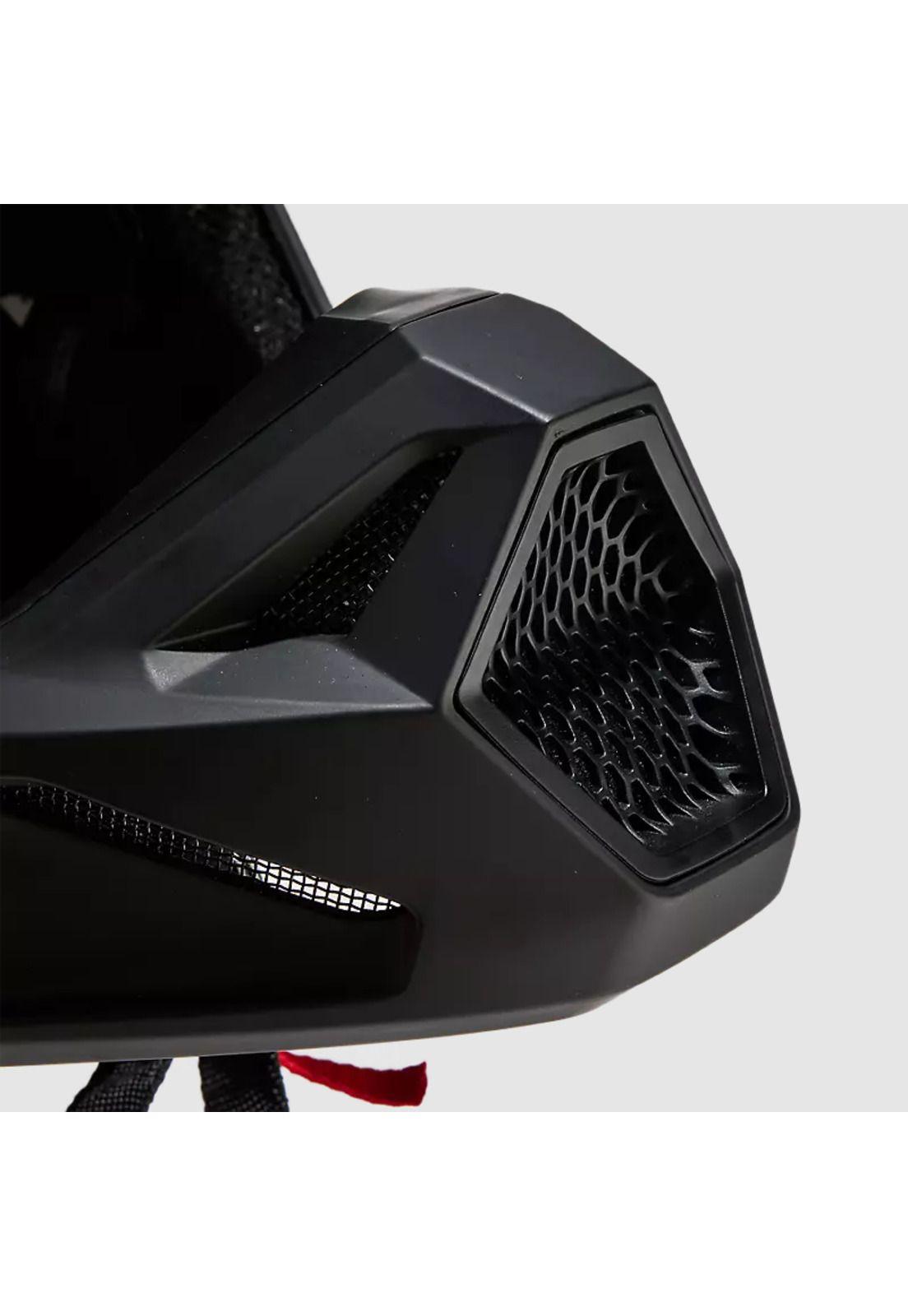 Casco Moto V1 Solid Negro Matte Fox-7