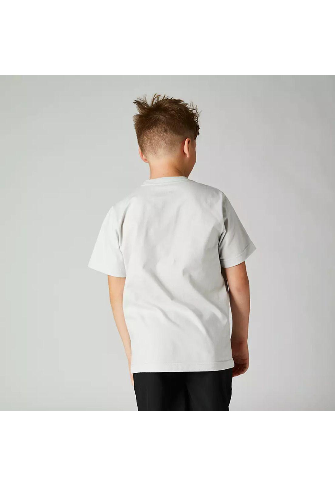 Polera Lifestyle Niño RKANE Head Gris Fox-1