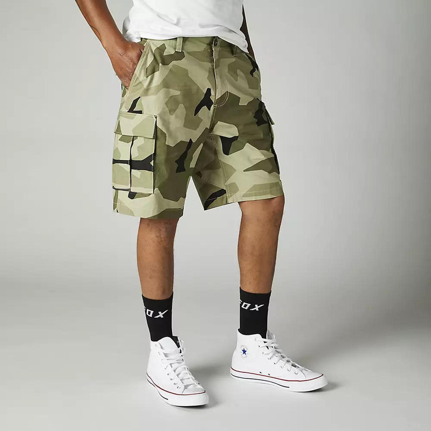 Short Lifestyle Slambozo 20 Camo Verde Fox-0