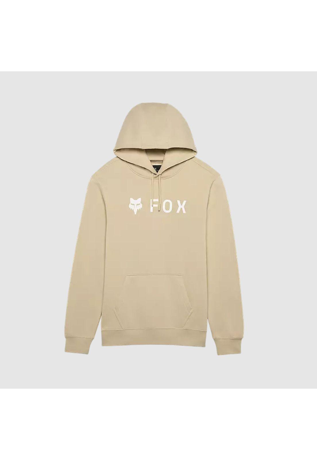 Poleron Lifestyle Canguro Absolute Crema Fox-0