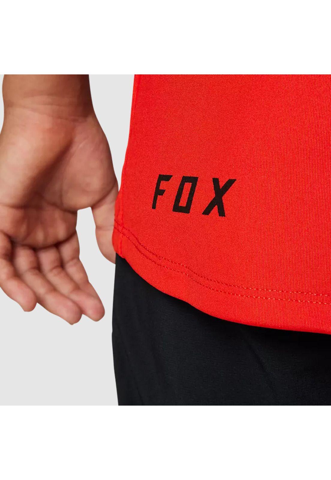 Polera Bicicleta Niño Ranger Rojo Fox-3