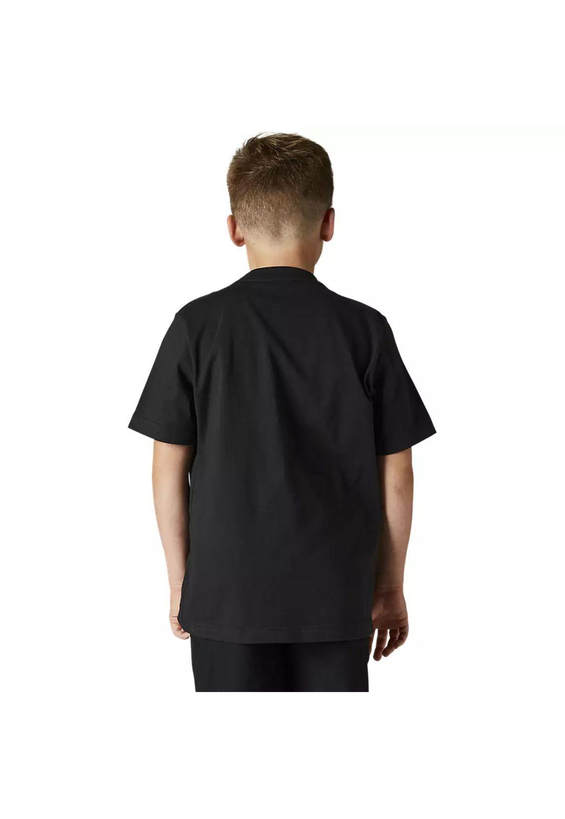 Polera Lifestyle Niño Legacy Blanco/Negro Fox-1