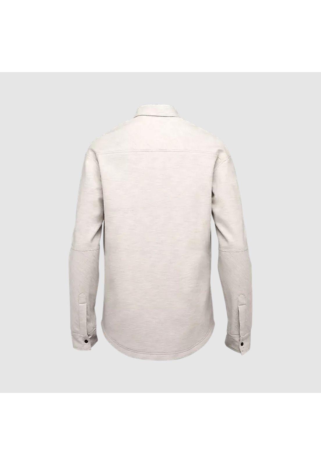 Camisa Moto Defend Drive Windbloc® Blanco Fox-2
