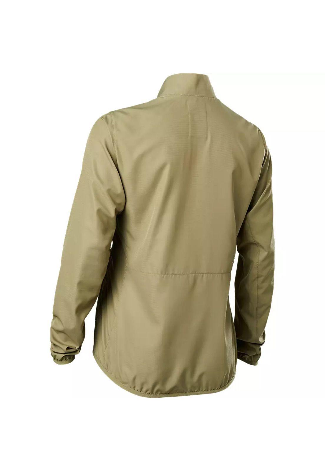 Chaqueta Cortavientos Bicicleta Mujer Ranger Cafe Fox-1