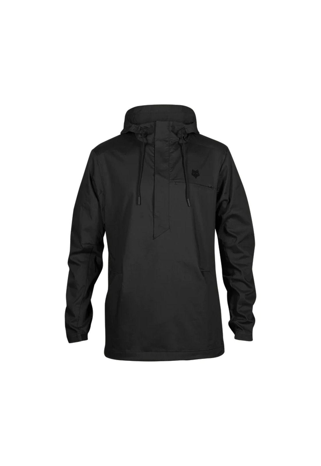Chaqueta Cortavientos Lifestyle Anorak Survivalist Negro Fox-2