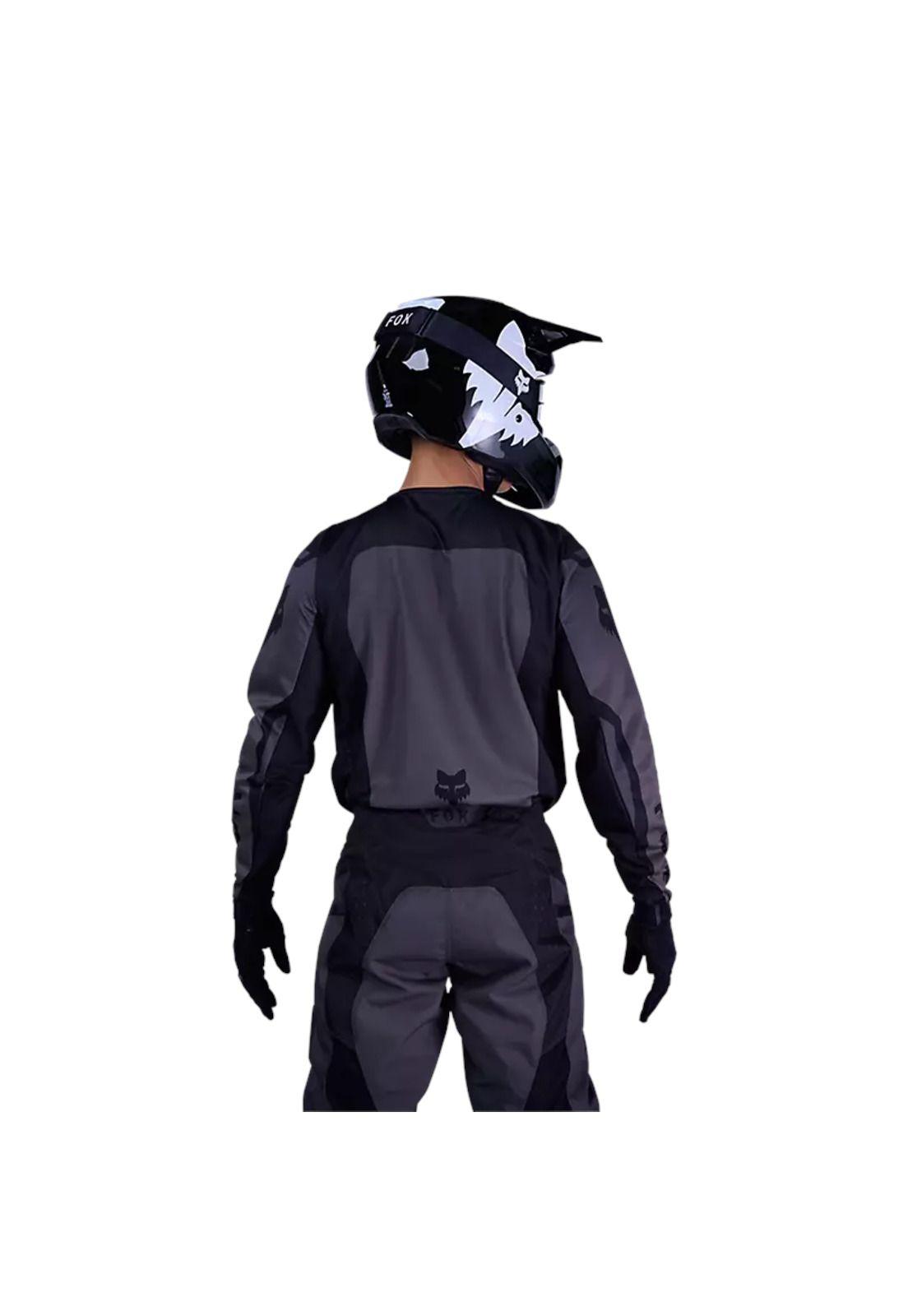 Polera Moto 180 Shield Negro Fox-3