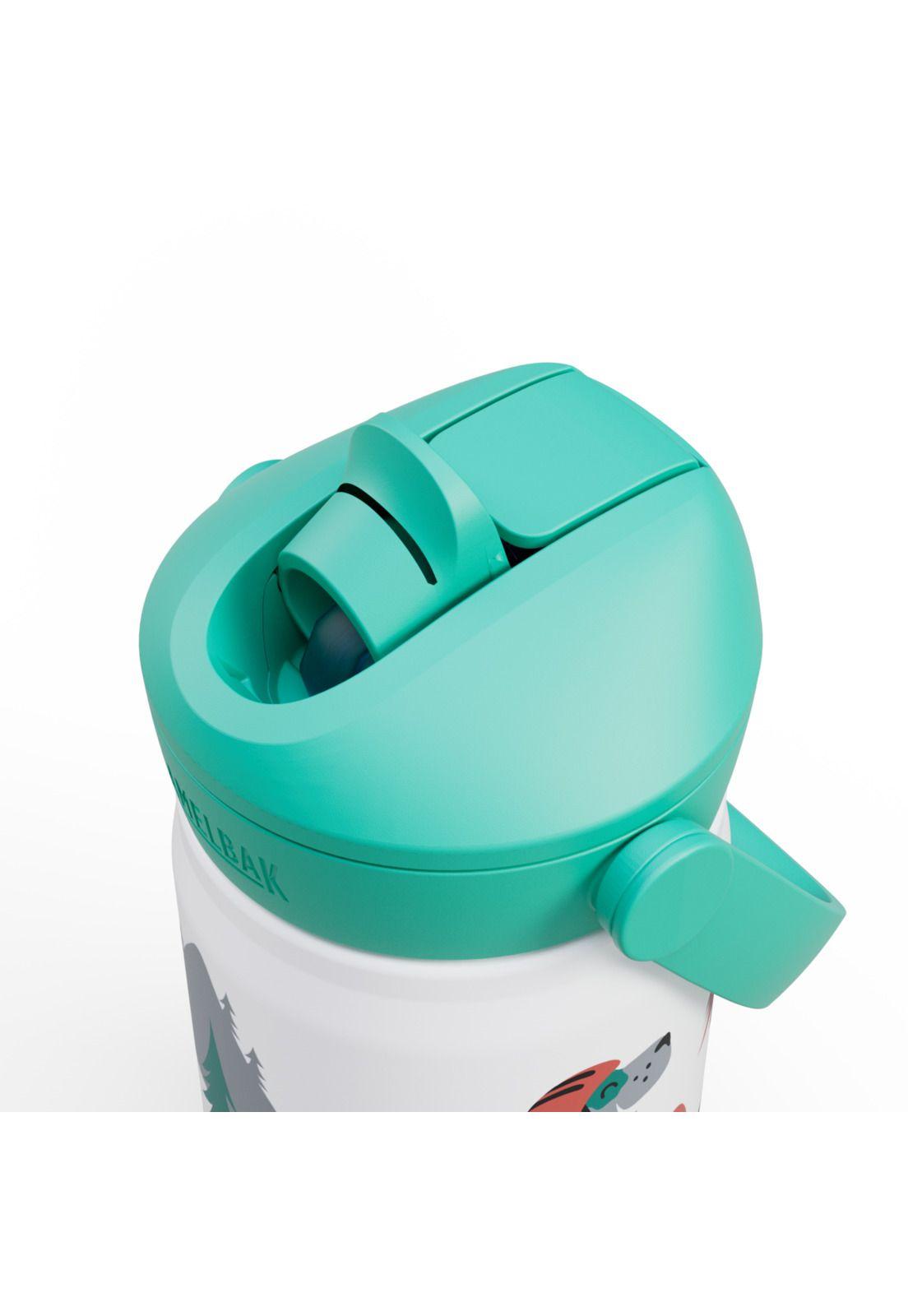 Botella Hidratacion Niño Thrive Flip Straw 350ml Verde Camelbak-2