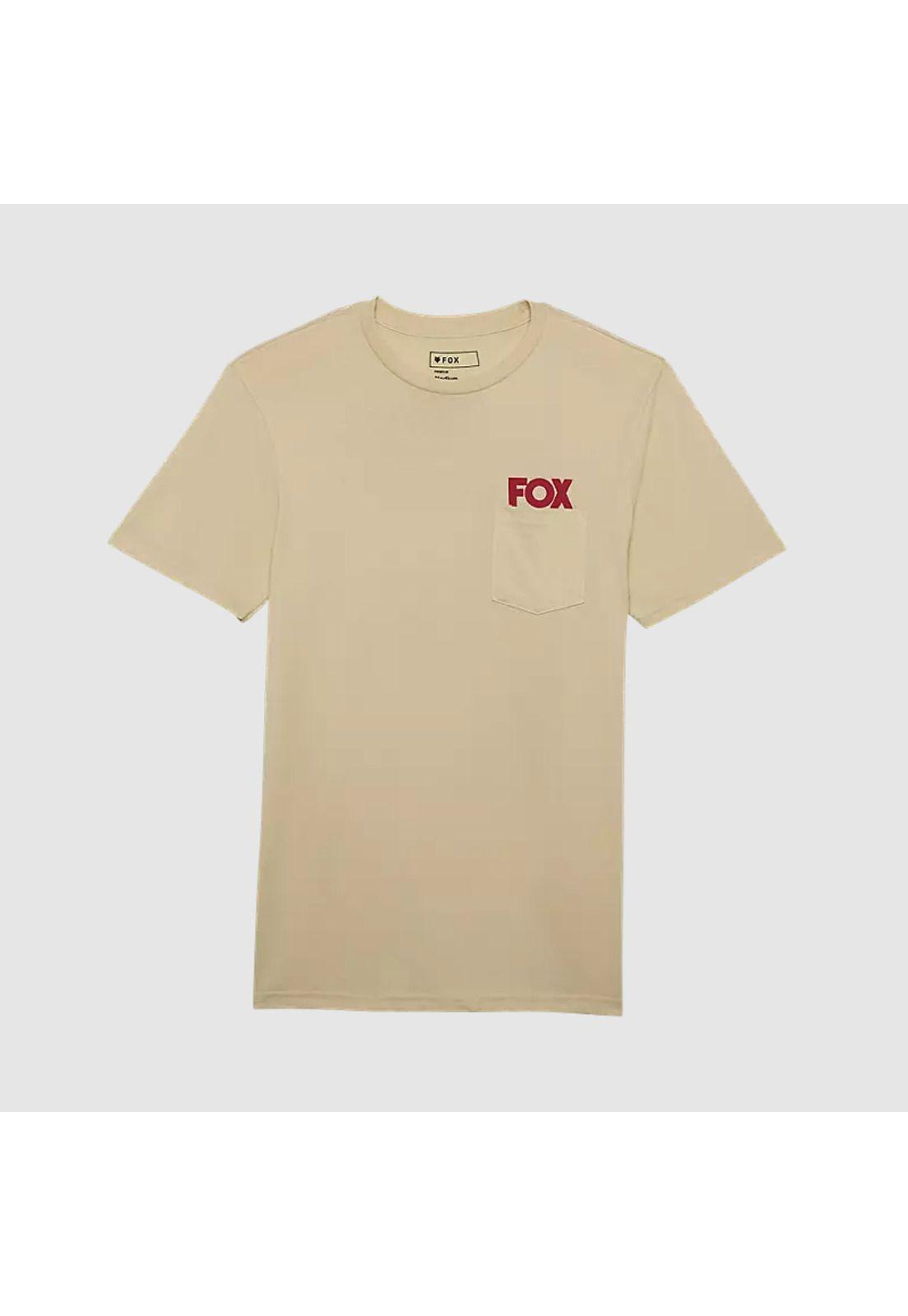 Polera Lifestyle Big F Premium Crema Fox-0