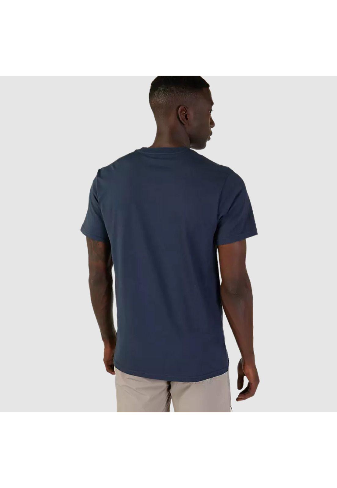 Polera Lifestyle Absolute Premium Azul Marino Fox-1
