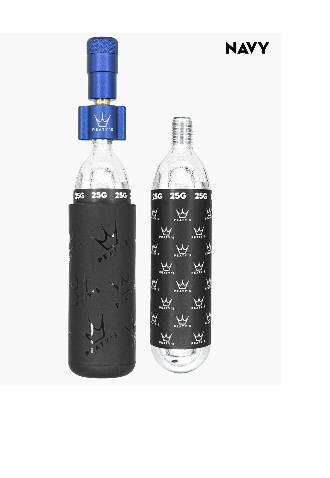 Kit CO2 para Inflado Neumaticos 25G Azul Peaty´s-0