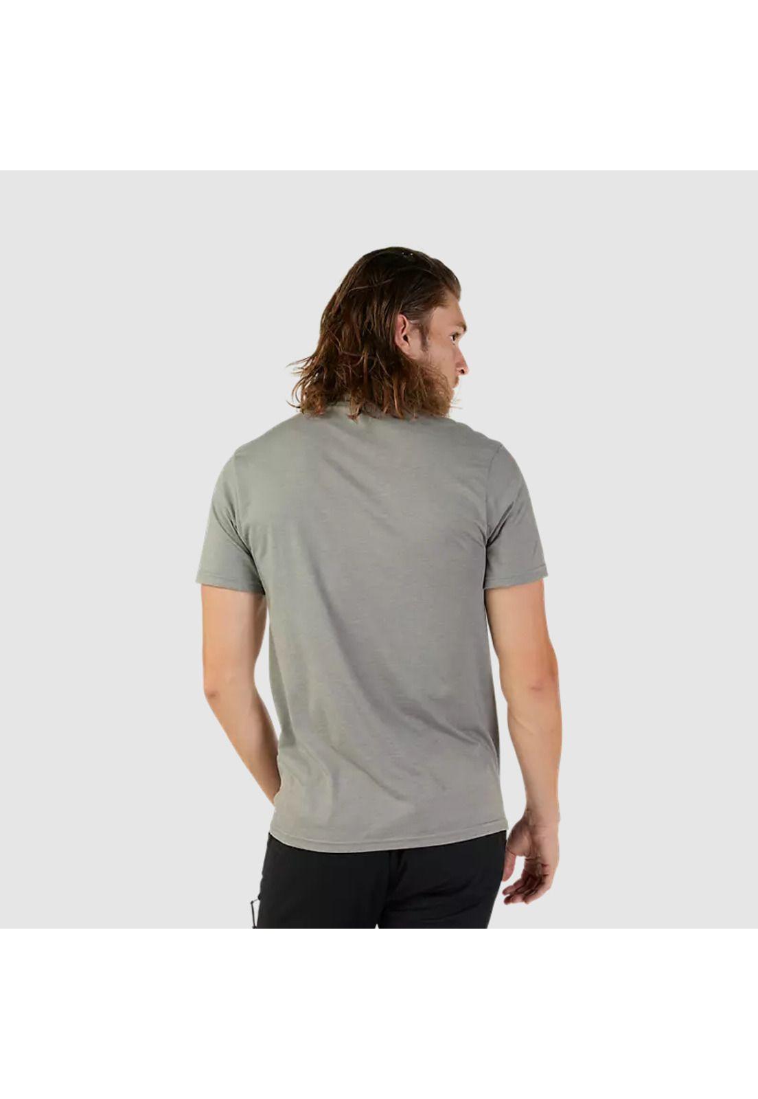 Polera Lifestyle Fox Head Premium Gris Fox-1