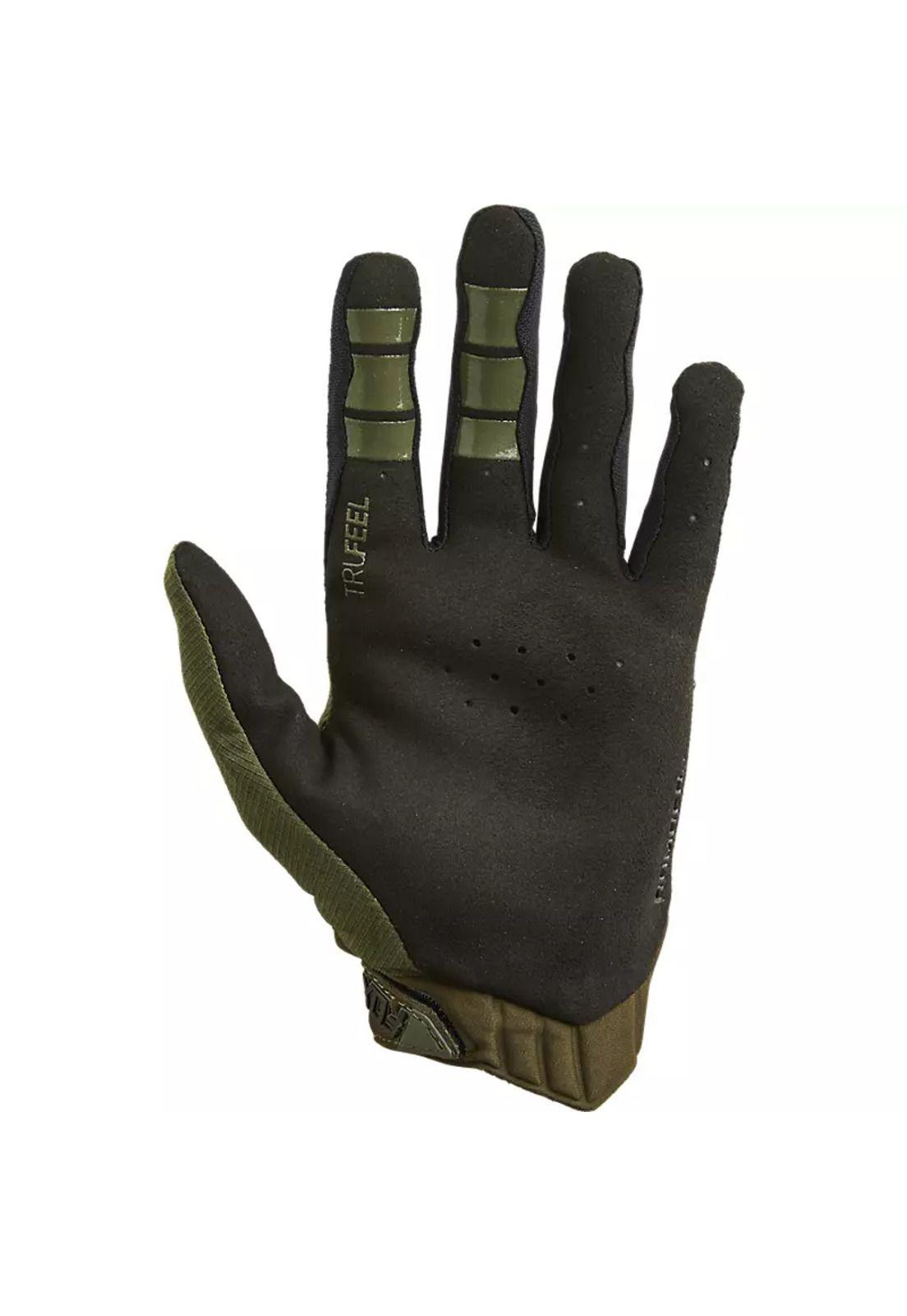 Guantes Moto Bomber LTCE Verde Fox-1