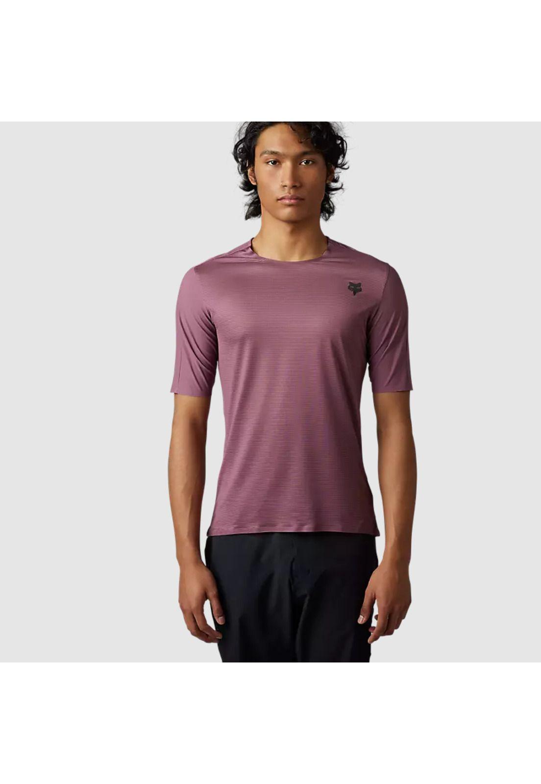 Polera Bicicleta Flexair Ascent Burdeo Fox-0