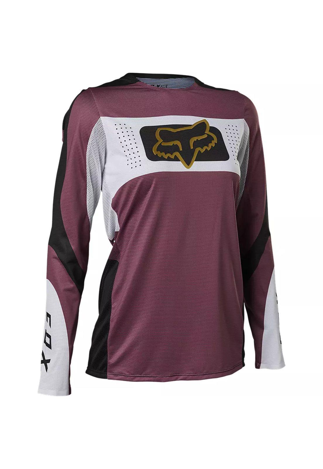 Polera Moto Mujer Flexair Mirer Morado Fox-0