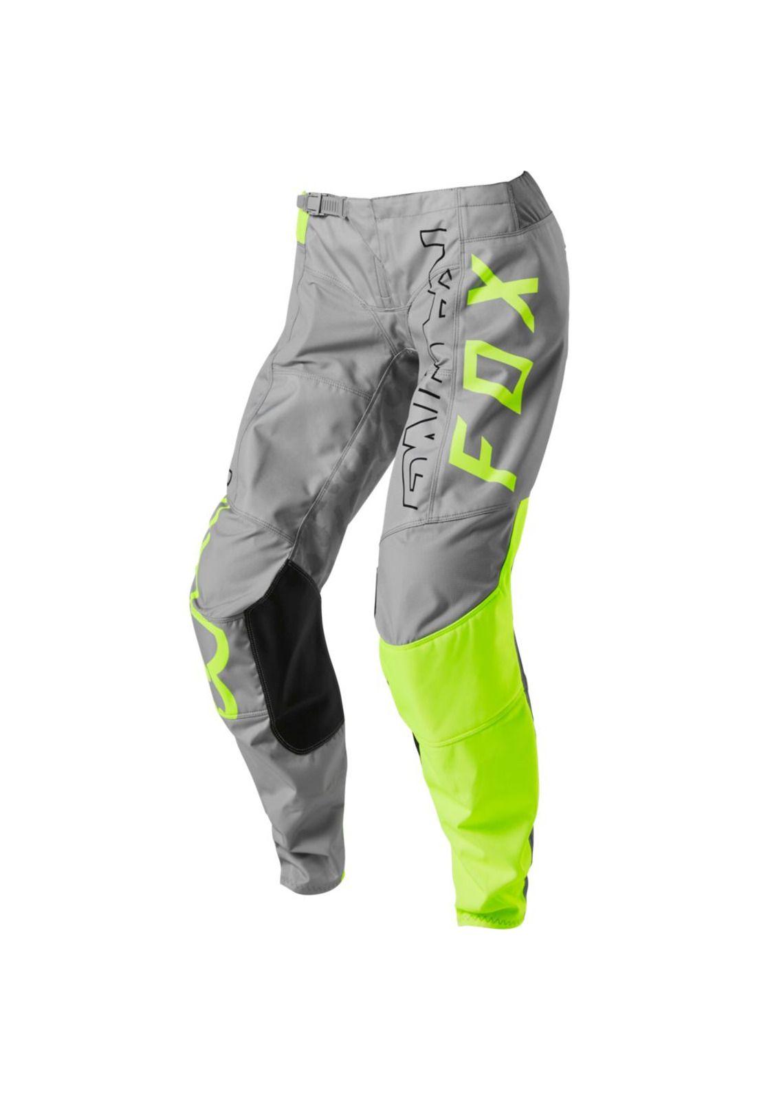 Pantalon Moto Mujer 180 Skew Gris Fox-1