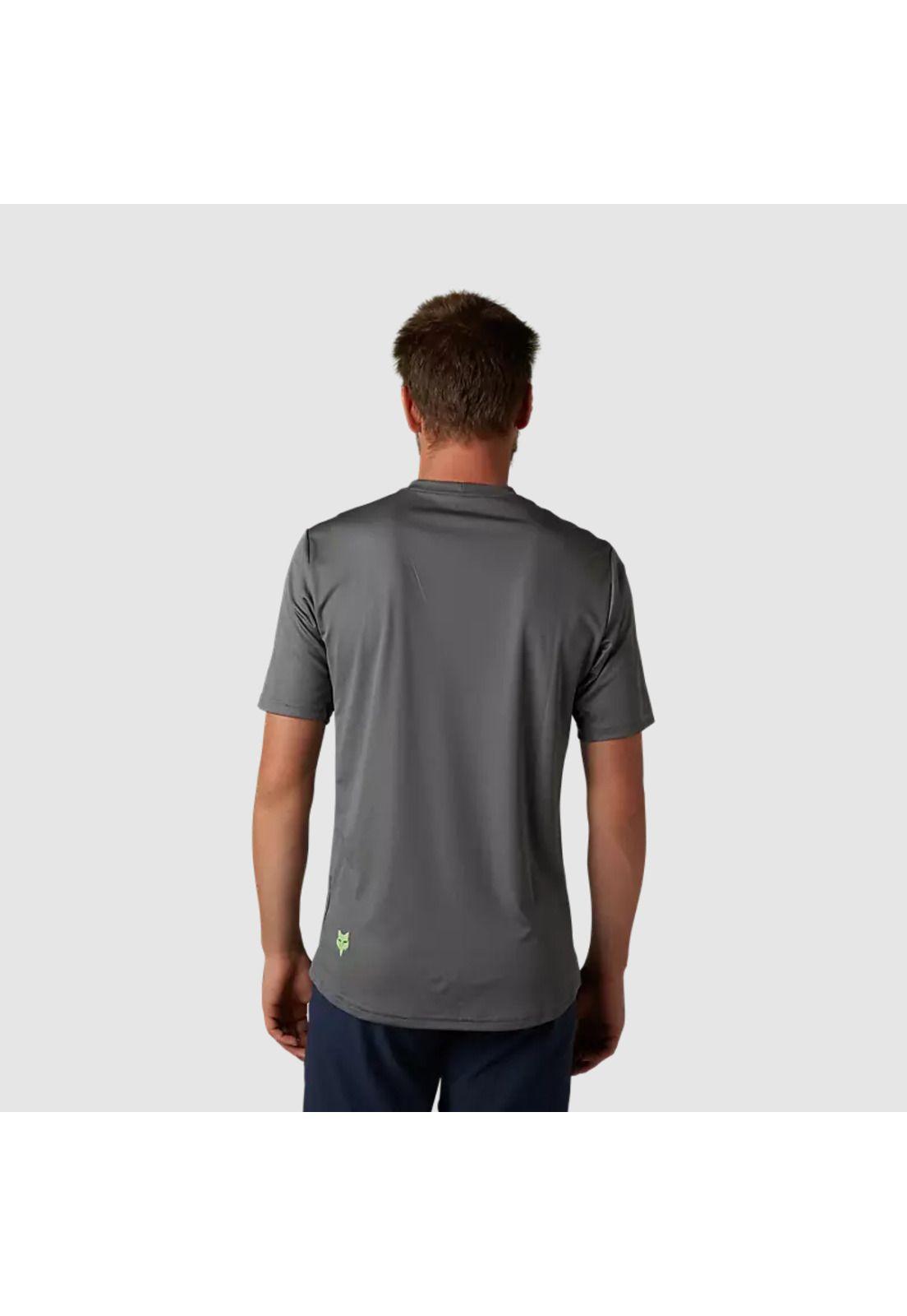Polera Bicicleta Ranger Moth Race Gris Fox-2