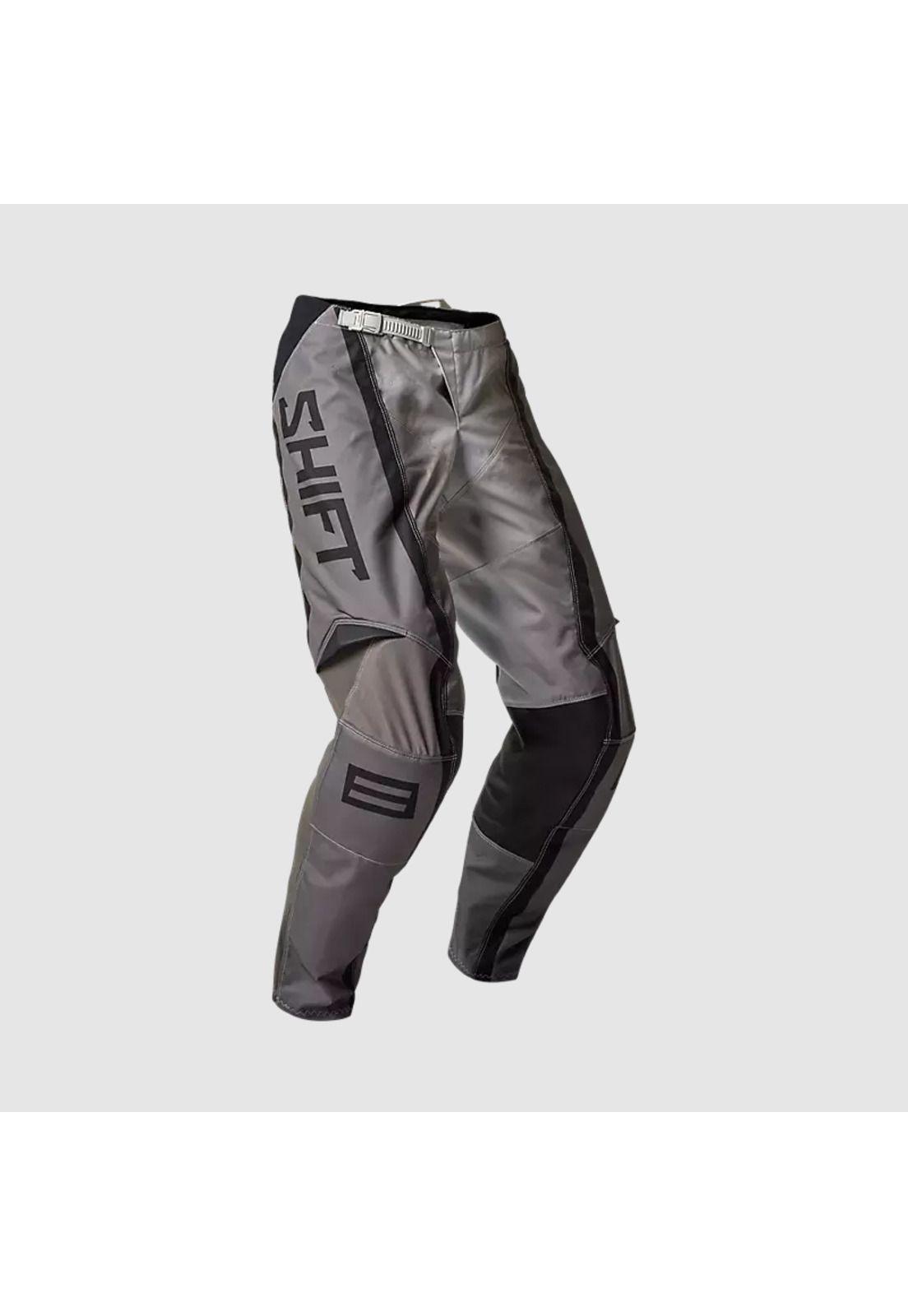 Pantalon Moto White Label Elvn Gris Shift-0