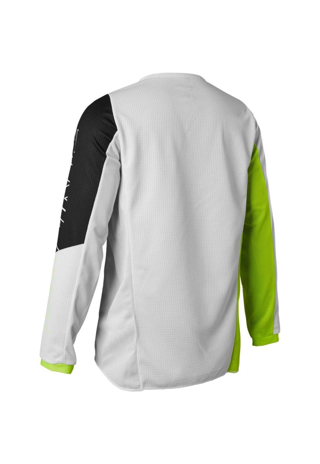 Polera Moto Niño 180 Skew Amarillo Fox-2