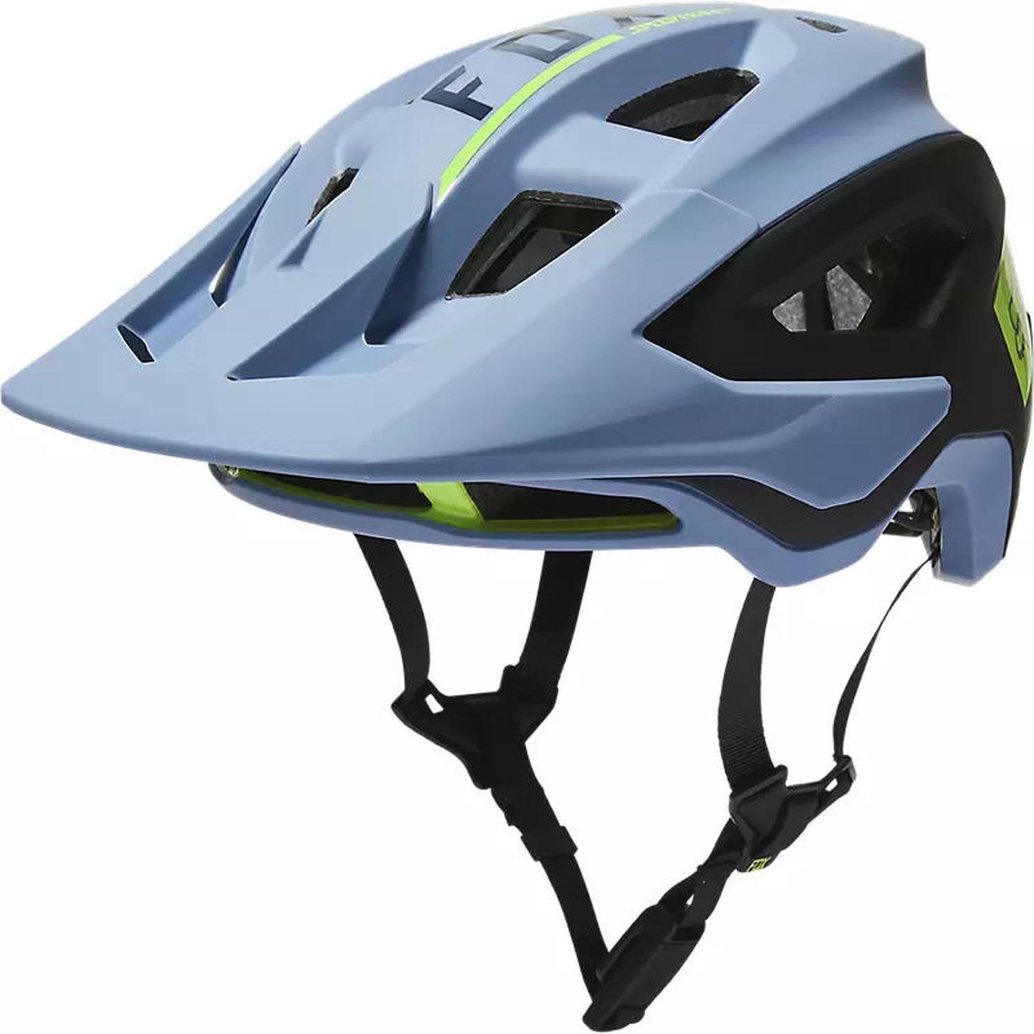 Casco Bicicleta Speedframe Pro Blocked Azul Fox-1