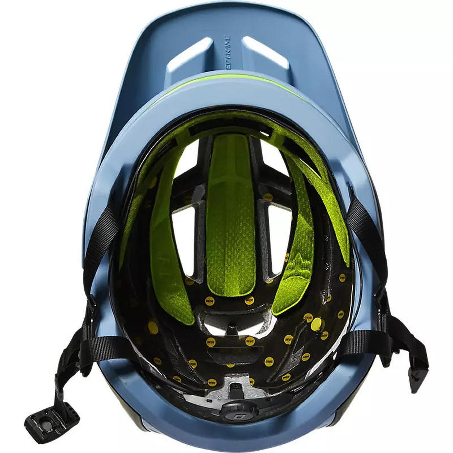 Casco Bicicleta Speedframe Pro Blocked Azul Fox-4