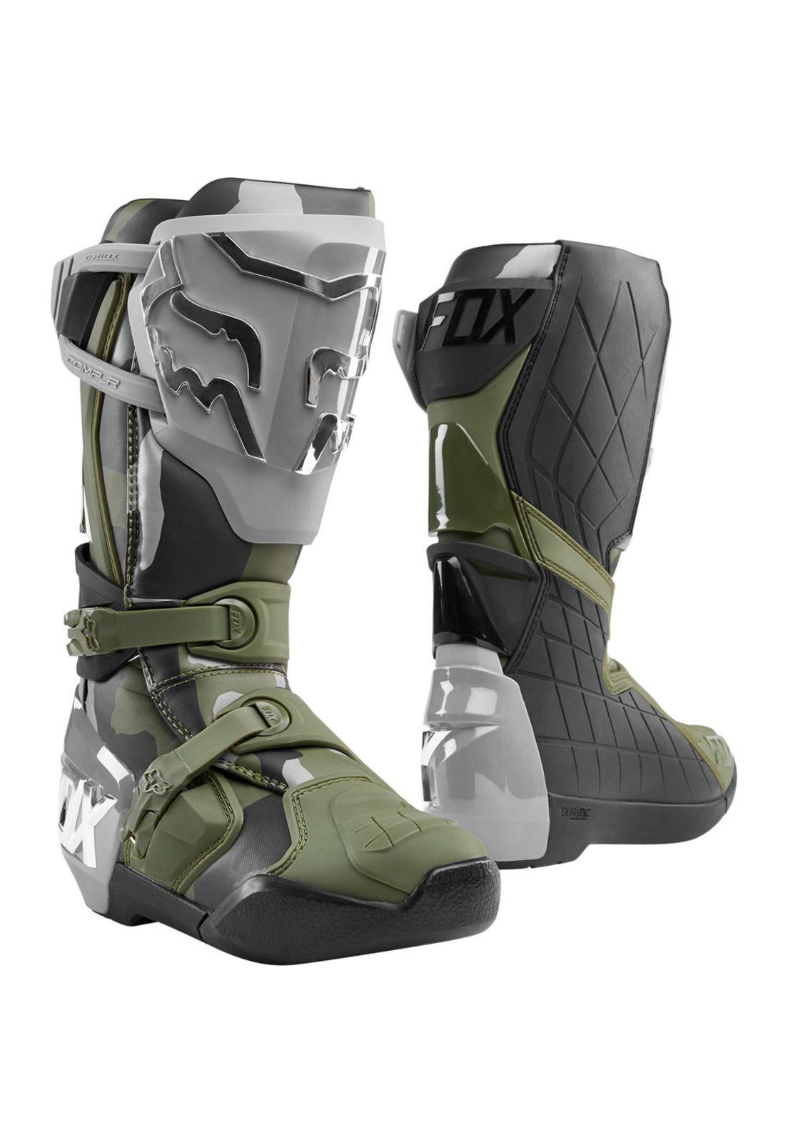 Botas Moto Comp R Camo Fox-0