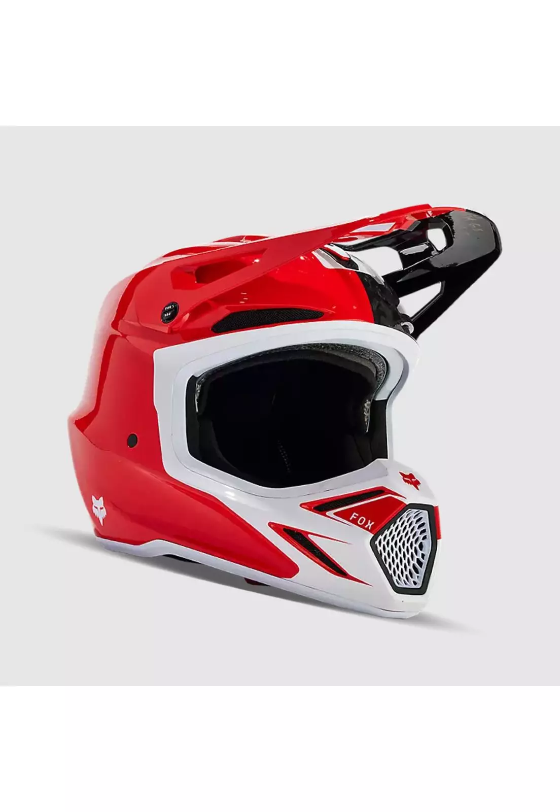Casco Moto V3 RS Optical Rojo Fox-0