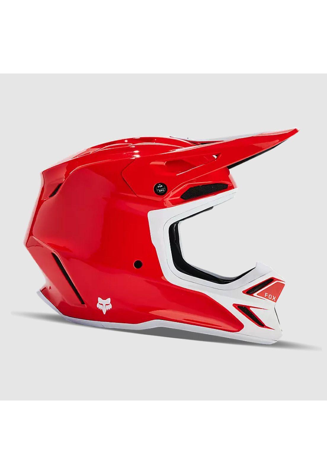 Casco Moto V3 RS Optical Rojo Fox-1